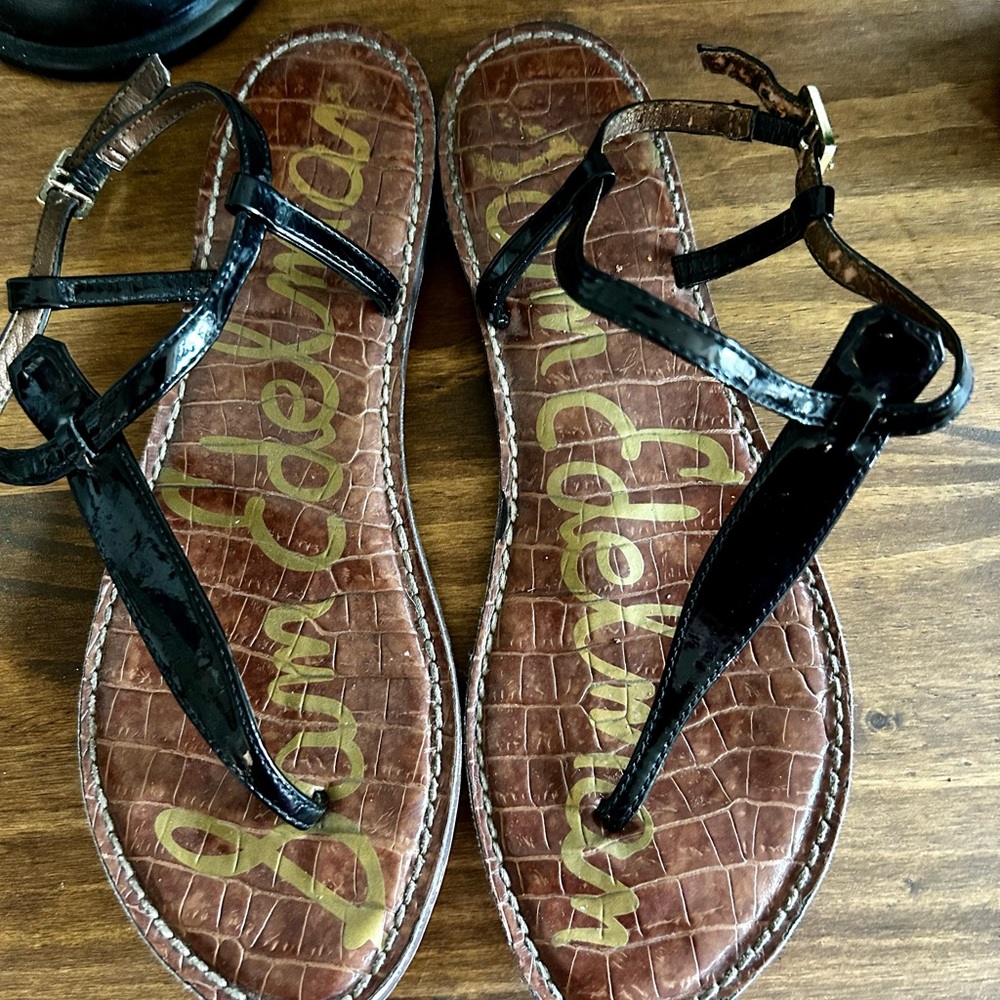 Sam Edelman size 8 Black Sandals